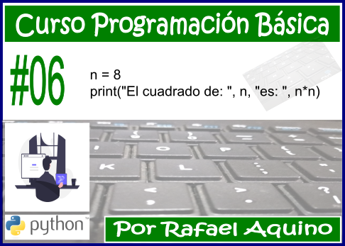Curso de Programación Básica N06. 6 Ejercicios Resueltos (Estructura Secuencial)