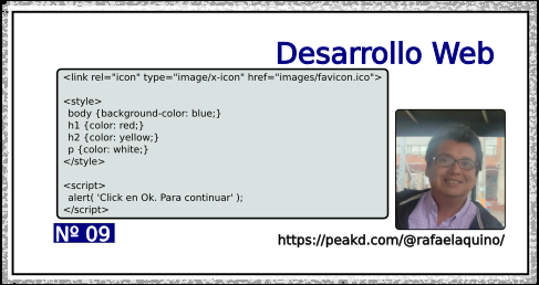 Desarrollo web N09. head (favicon - estilos - scripts)