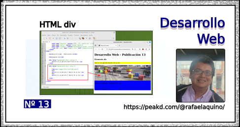 Desarrollo web N13. El elemento div