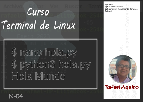 Curso: Terminal de Linux. N04 Nano