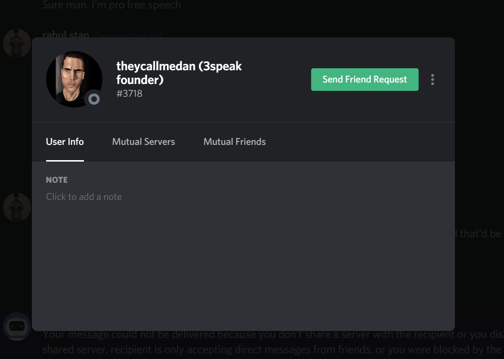 This is a scammer and not the real Dan. Please beware.
