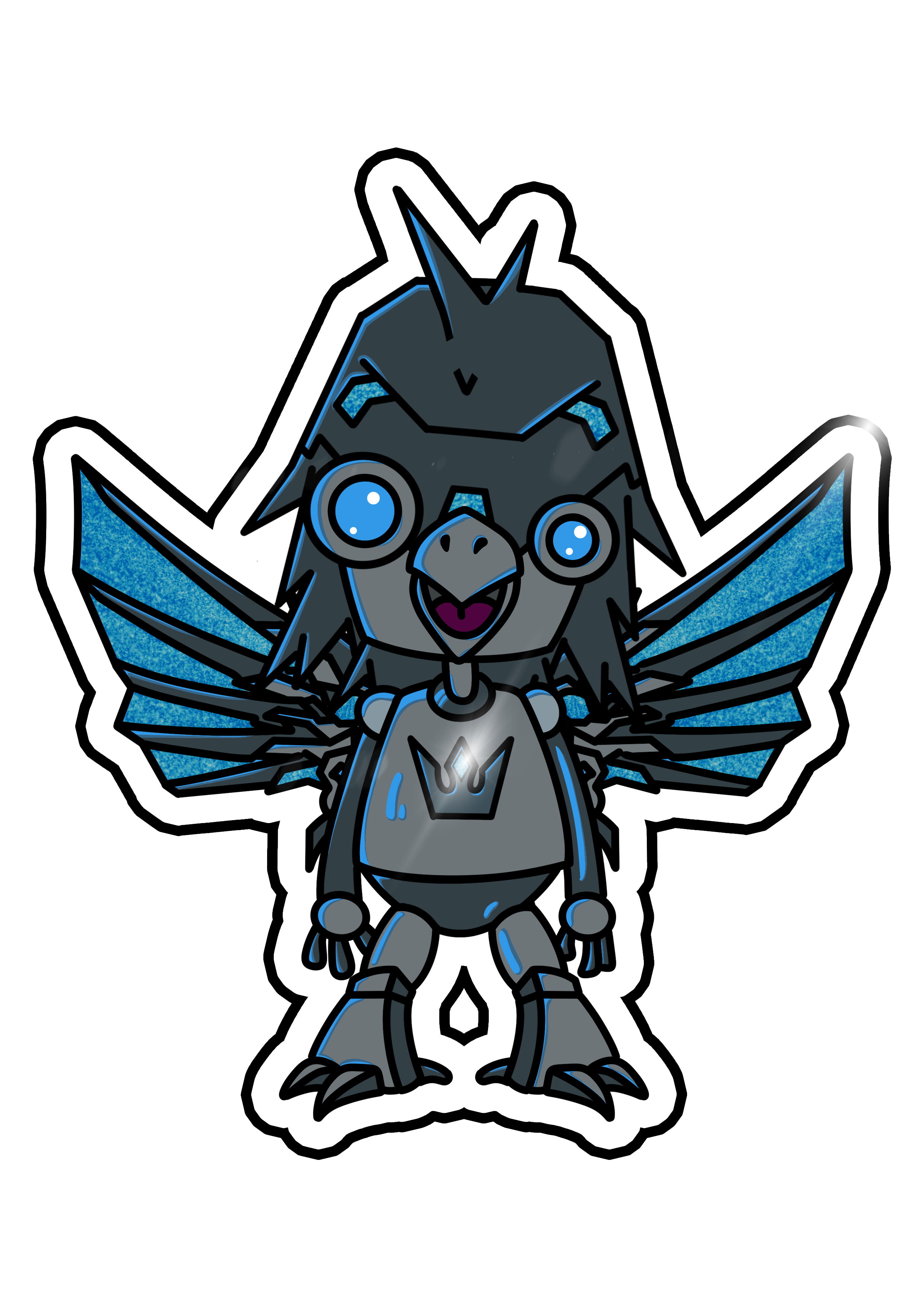 Robot Dance Sticker #2 - Ravazzo.png