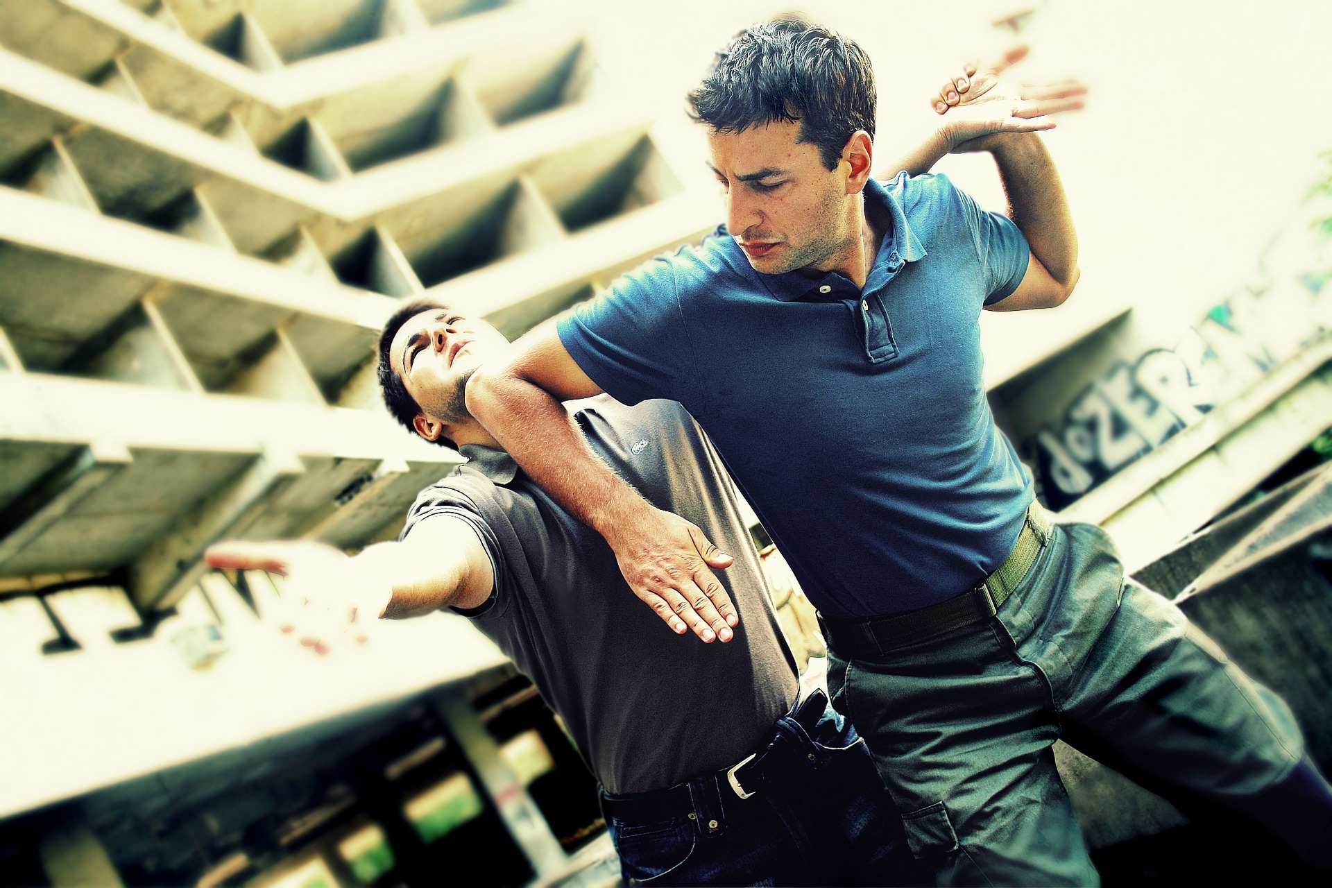 Elbow strikes in practice.jpg