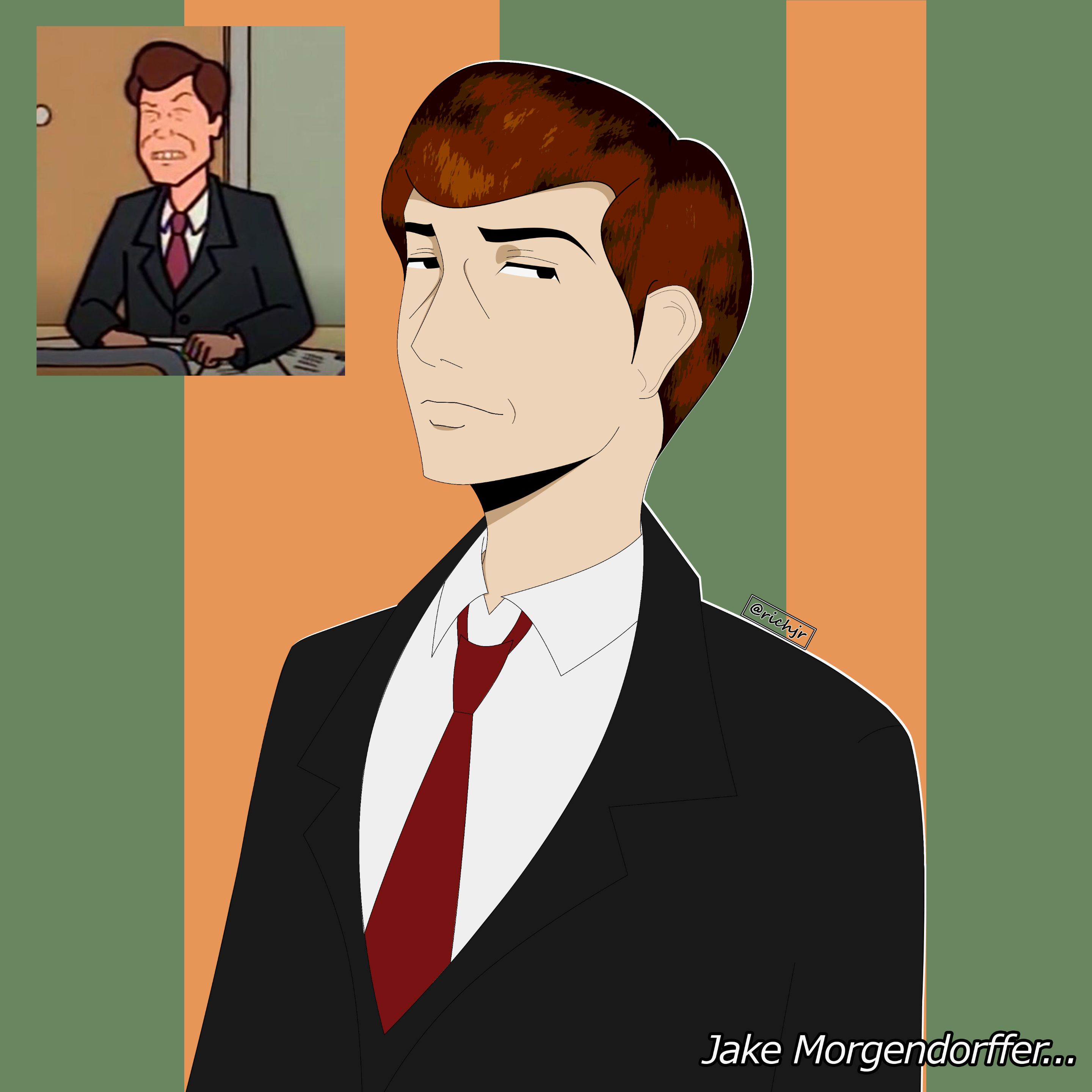 Jake Morgendorffer - Fan Art (Daria - Serie)