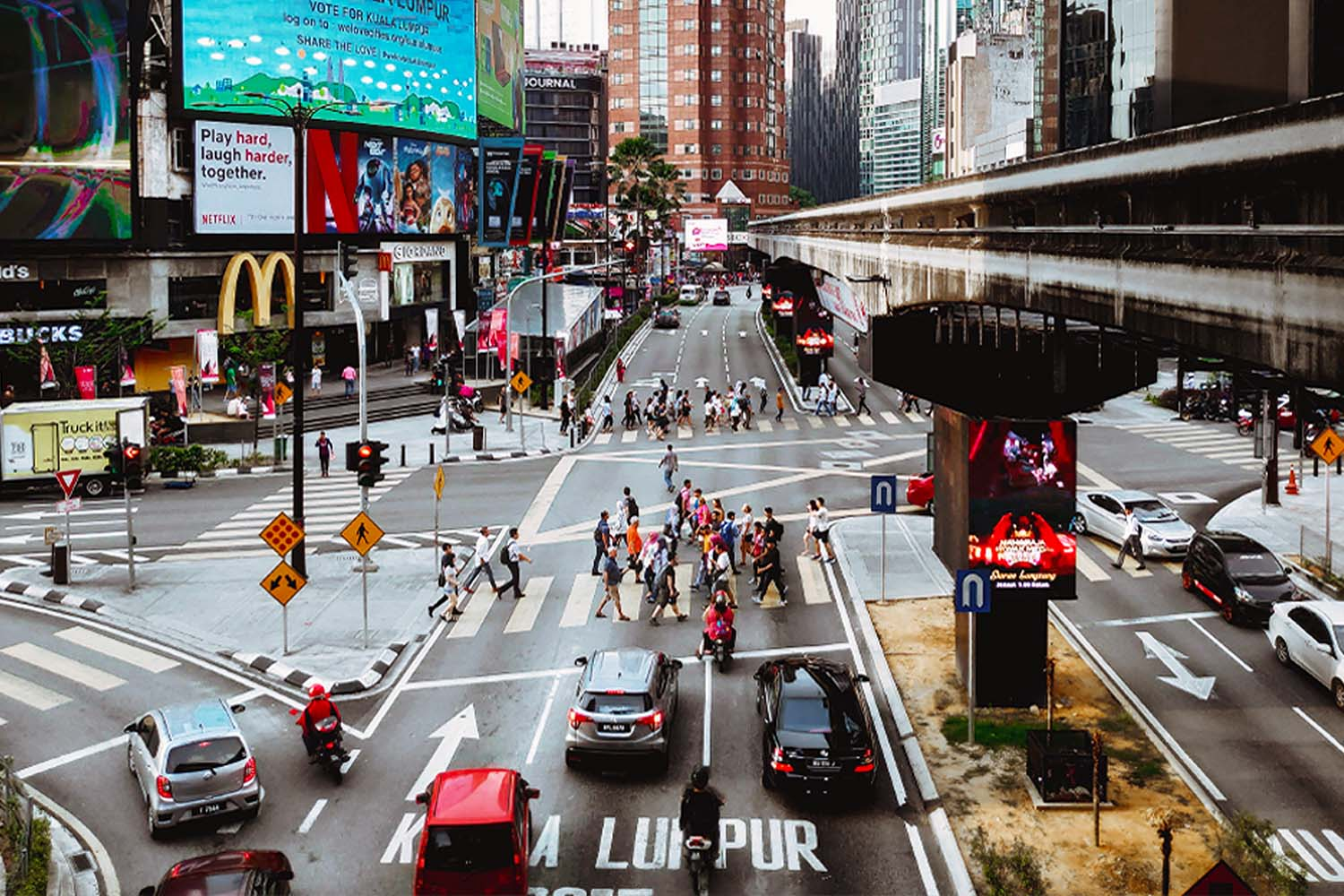 Food, gadgets, and reflexology – this street has it all.