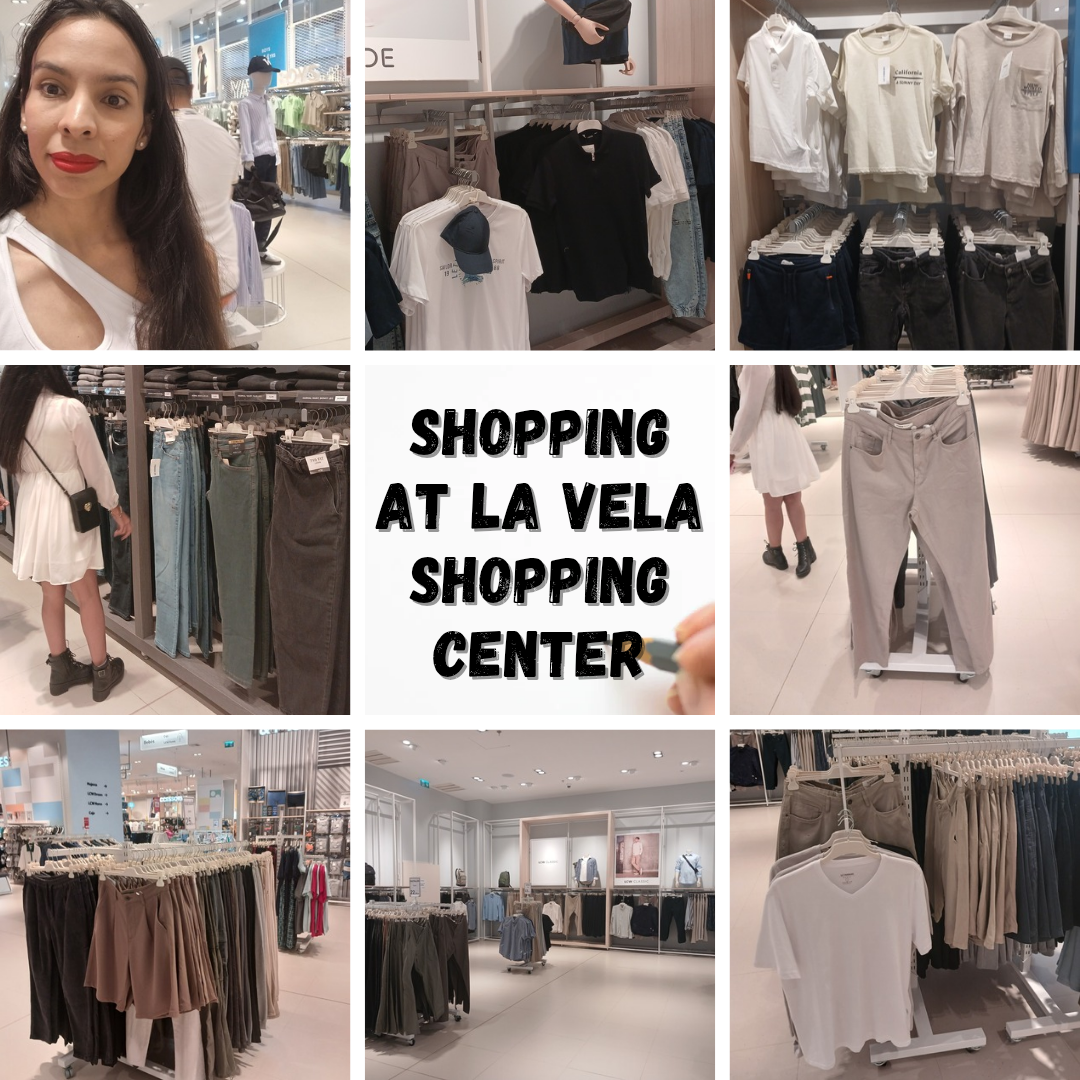 Shopping at La Vela shopping center (ENG-ESP)