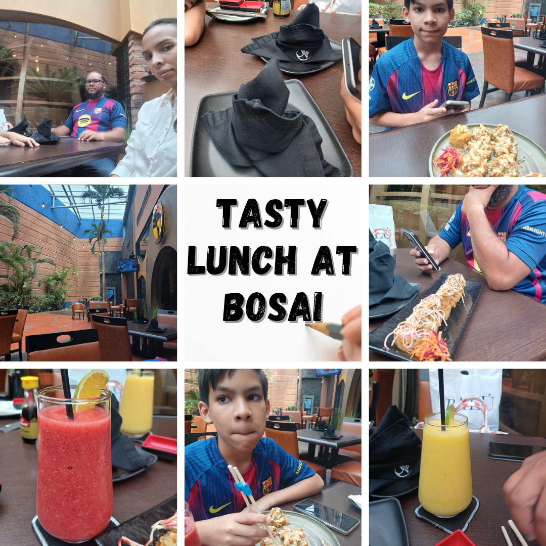 Tasty lunch at Bosai (ENG-ESP)