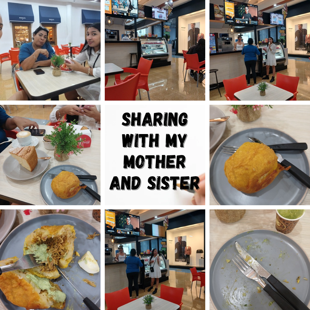 Sharing with my mother and sister (Eng-Esp)