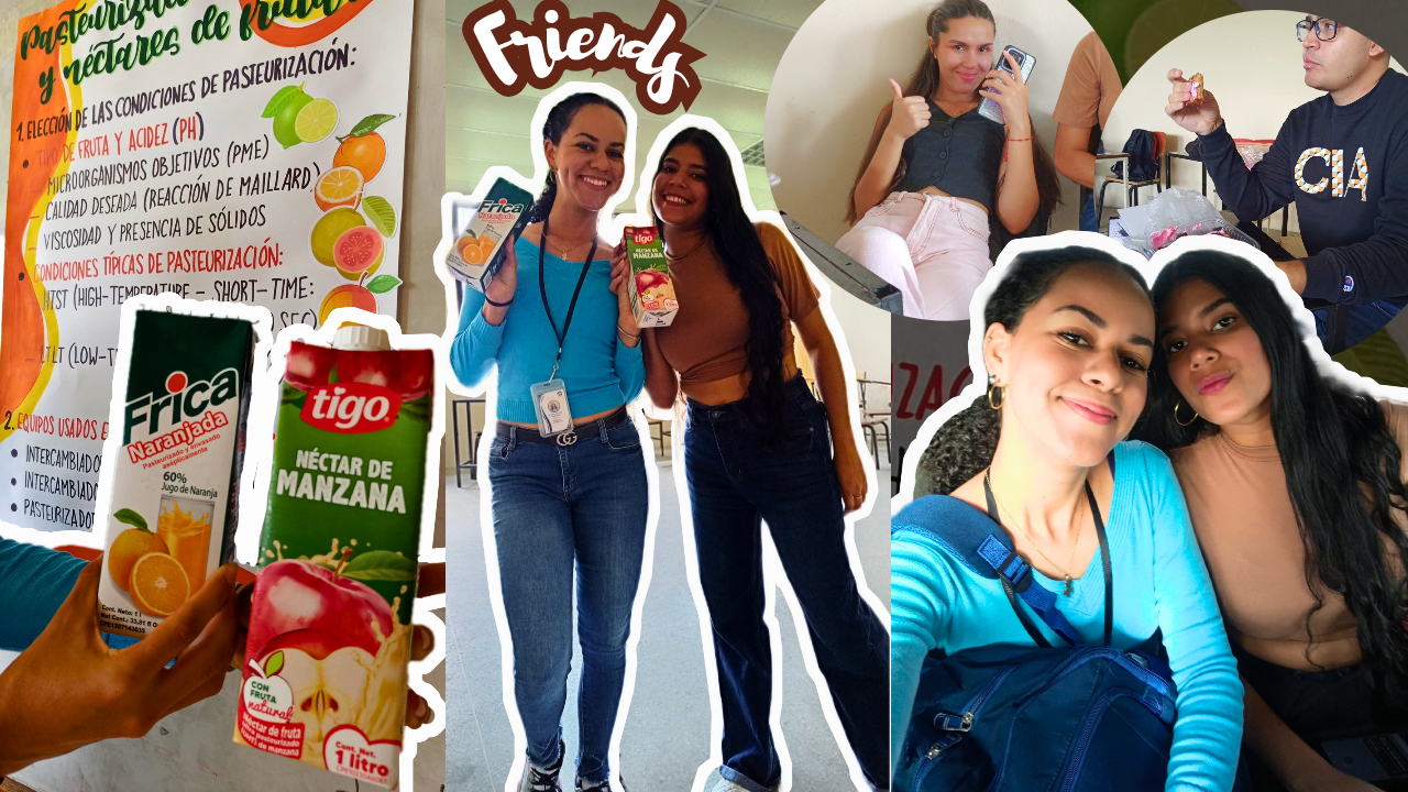 Pasteurization and sharing with friends!🍊🍎🔬✨ | Teaming up with your friends is the best part of the race!🤞🏽