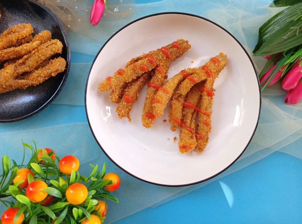 crispy fried sausage