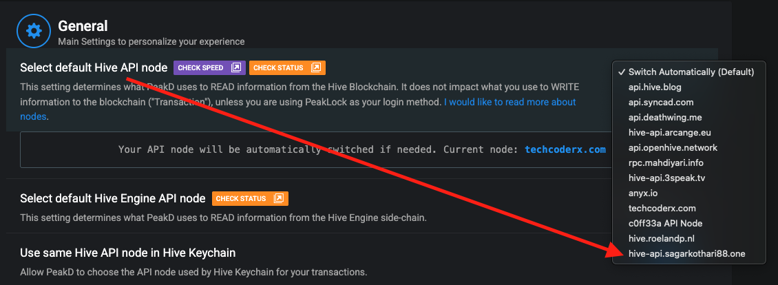 Hive API Node