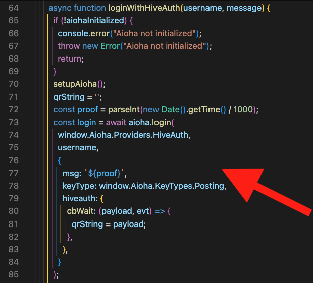 AIHOA based login with HiveAuth & Sign a message - works well with iOS App now