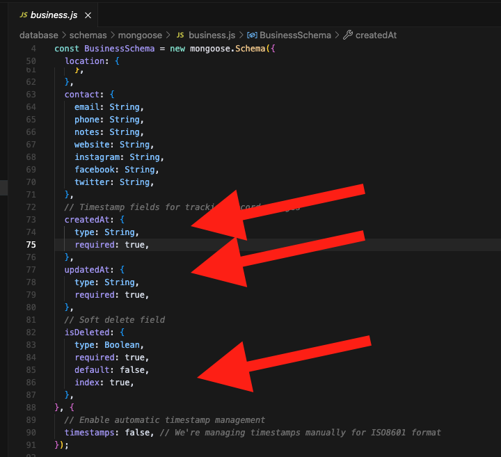 Added those attributes - screenshot