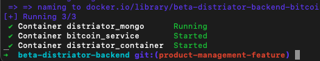 And deployment done