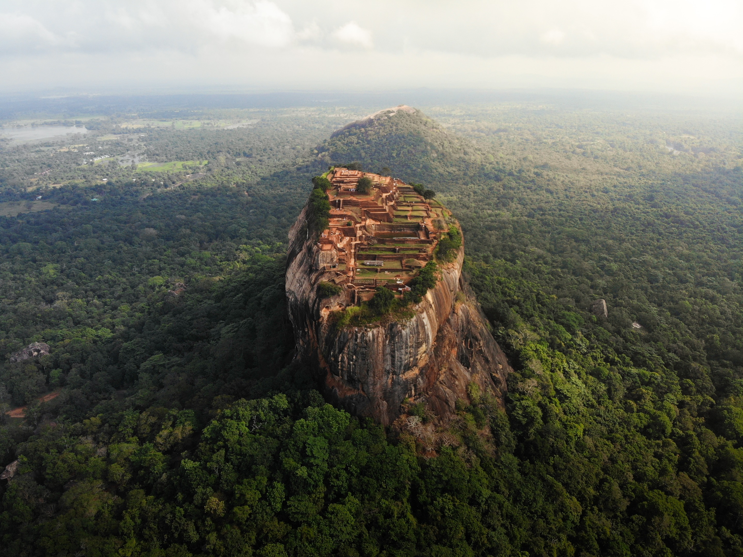 Lion's Rock, Sigiriya, Sri Lanka  Aerial Photograph 2.jpg