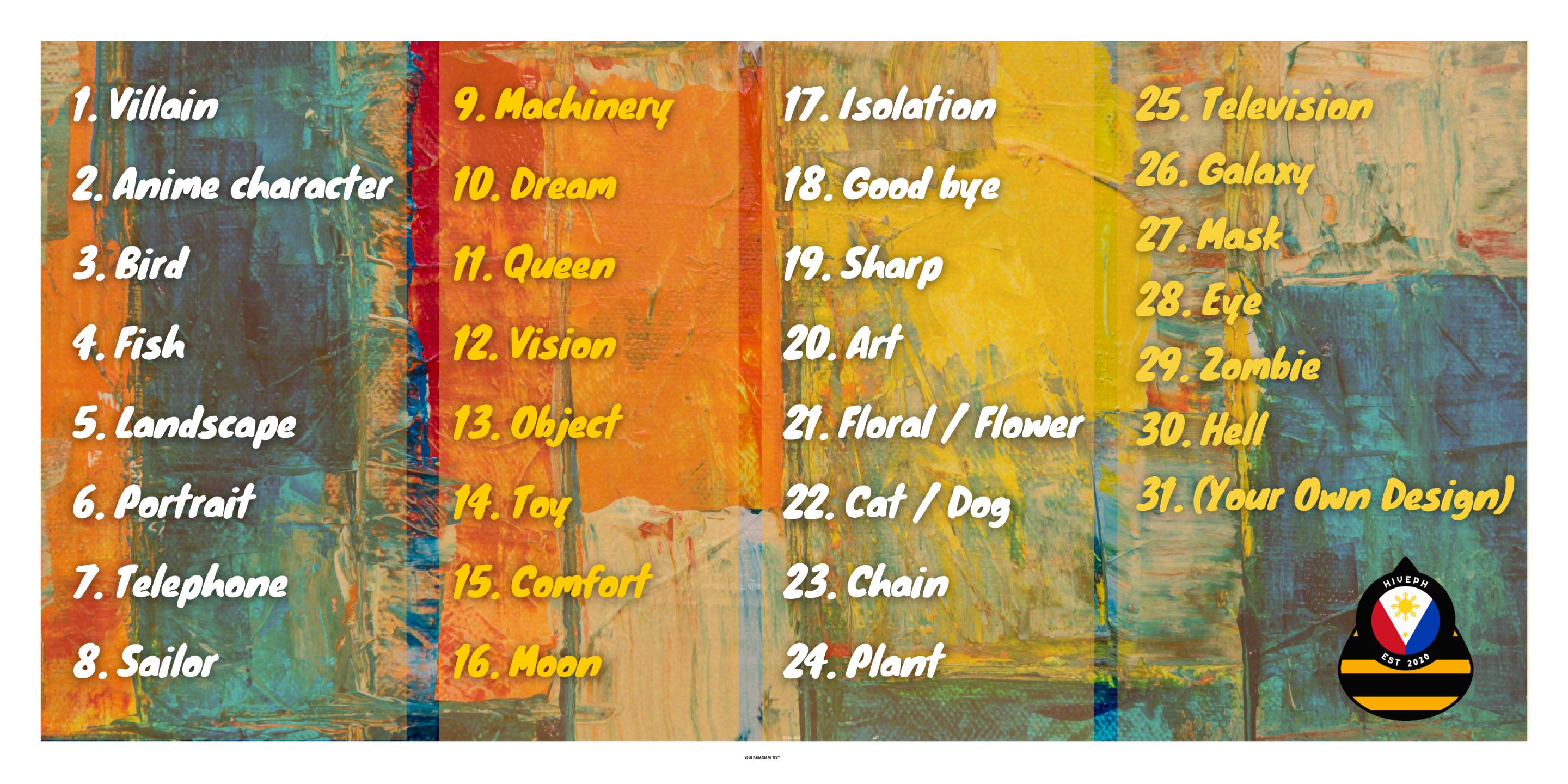 Hive ph Art challenge.png