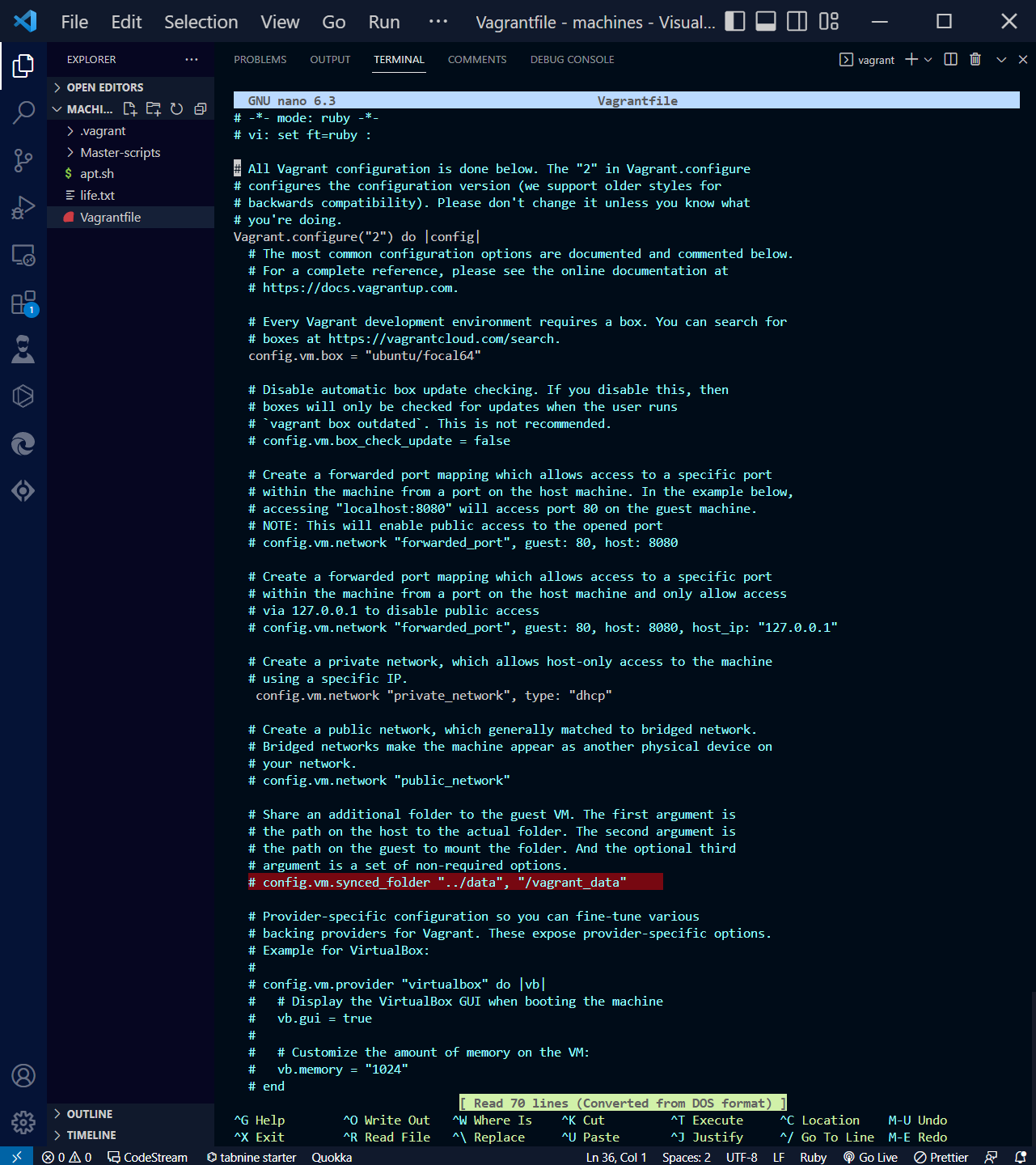 Vagrantfile - machines - Visual Studio Code 12_3_2022 11_43_31 PM.png