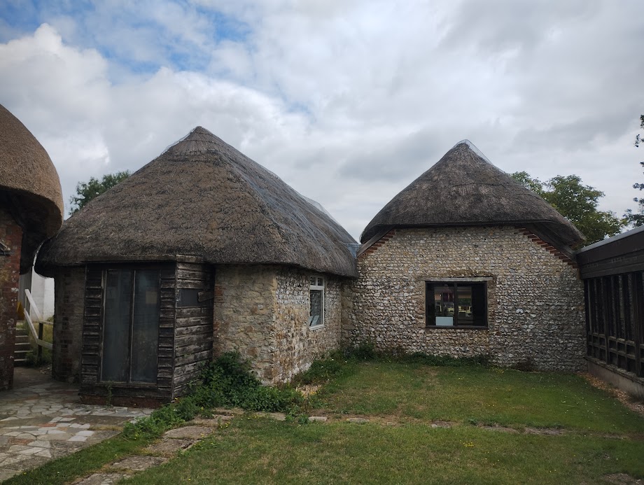 Buildings protecting the mosaics