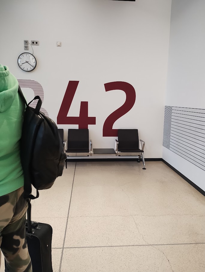 The Answer at the airport