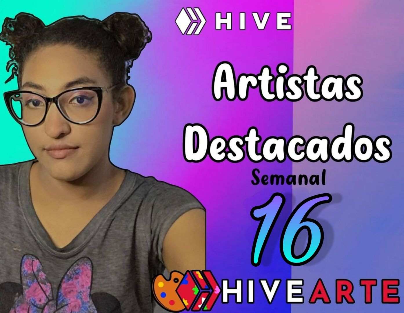 Hiveartist destacados de la semana #16 🎨🖌️👩🏽🎨✨by@Stefy.music💜