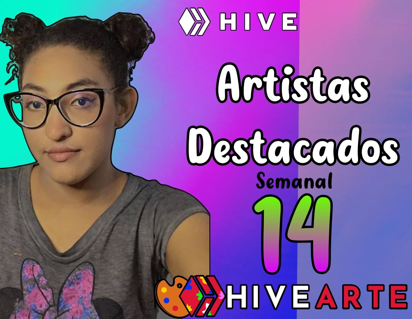 Hiveartist destacados de la semana #14 🎨🖌️👩🏽🎨✨by@Stefy.music💜