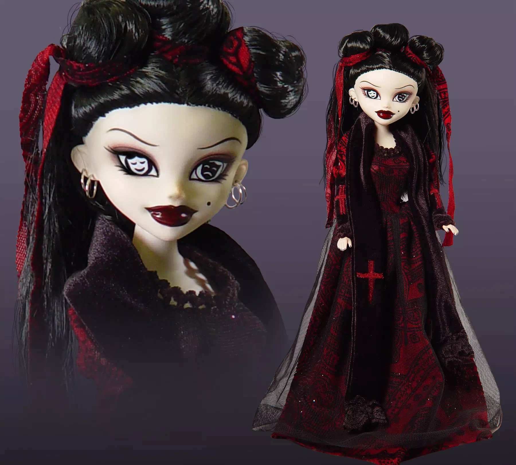 Annabelle from my Bleeding Edge Goth doll line (BEGoths)