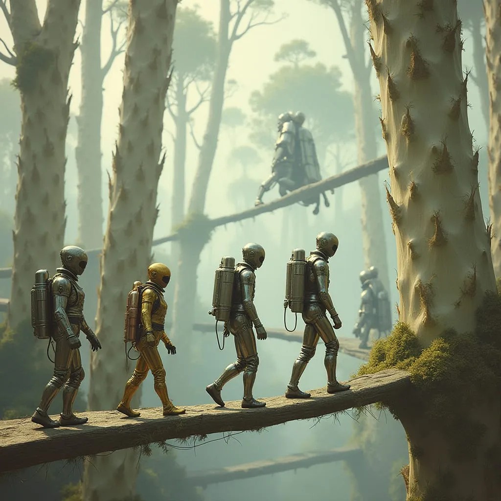 a-forest-but-the-trees-are-white-asparagus-walkways-are-hung-between-them-and-humanoid-creatures-wea.jpg