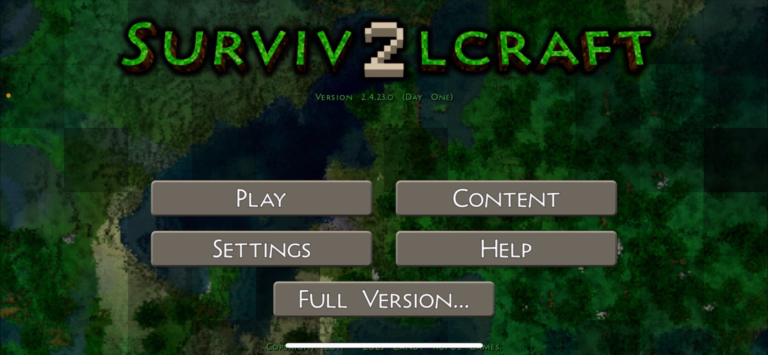 Playing Survivalcraft 2[Eng-Spn]