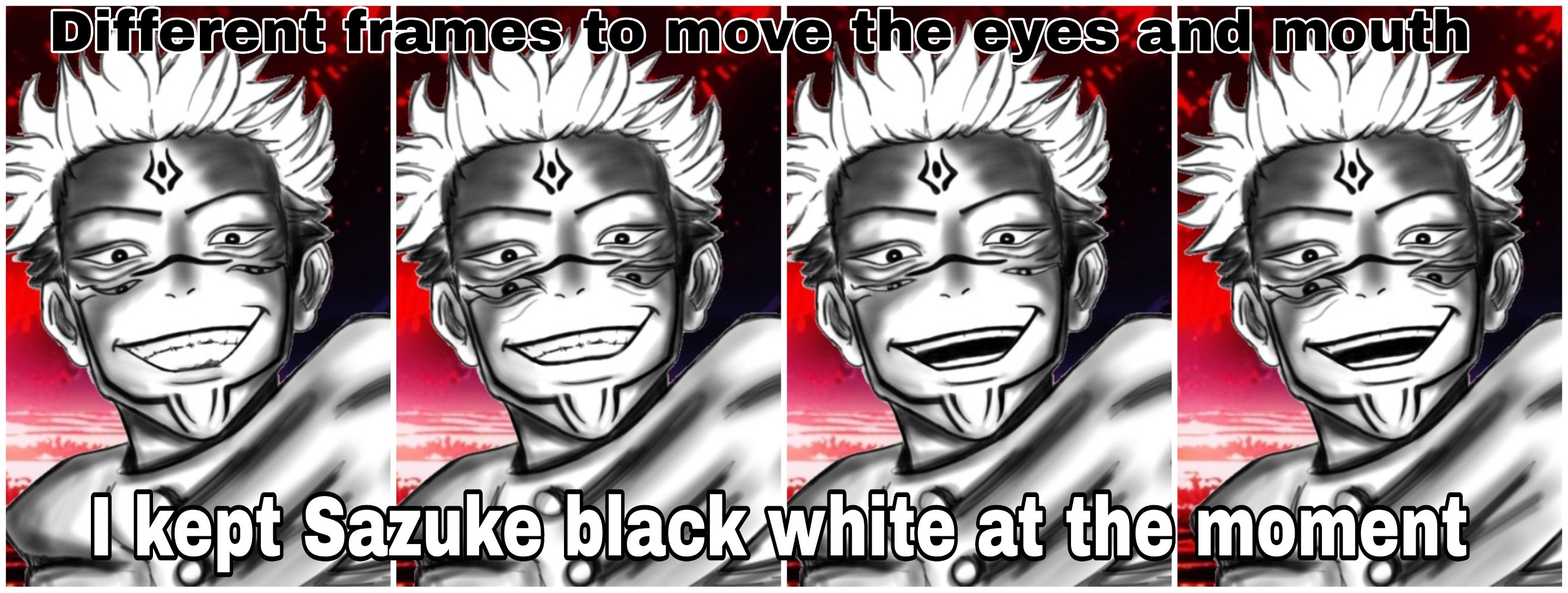 Catsurrealworld fanart jjk demon slayer crossover Sukuna 2.jpg