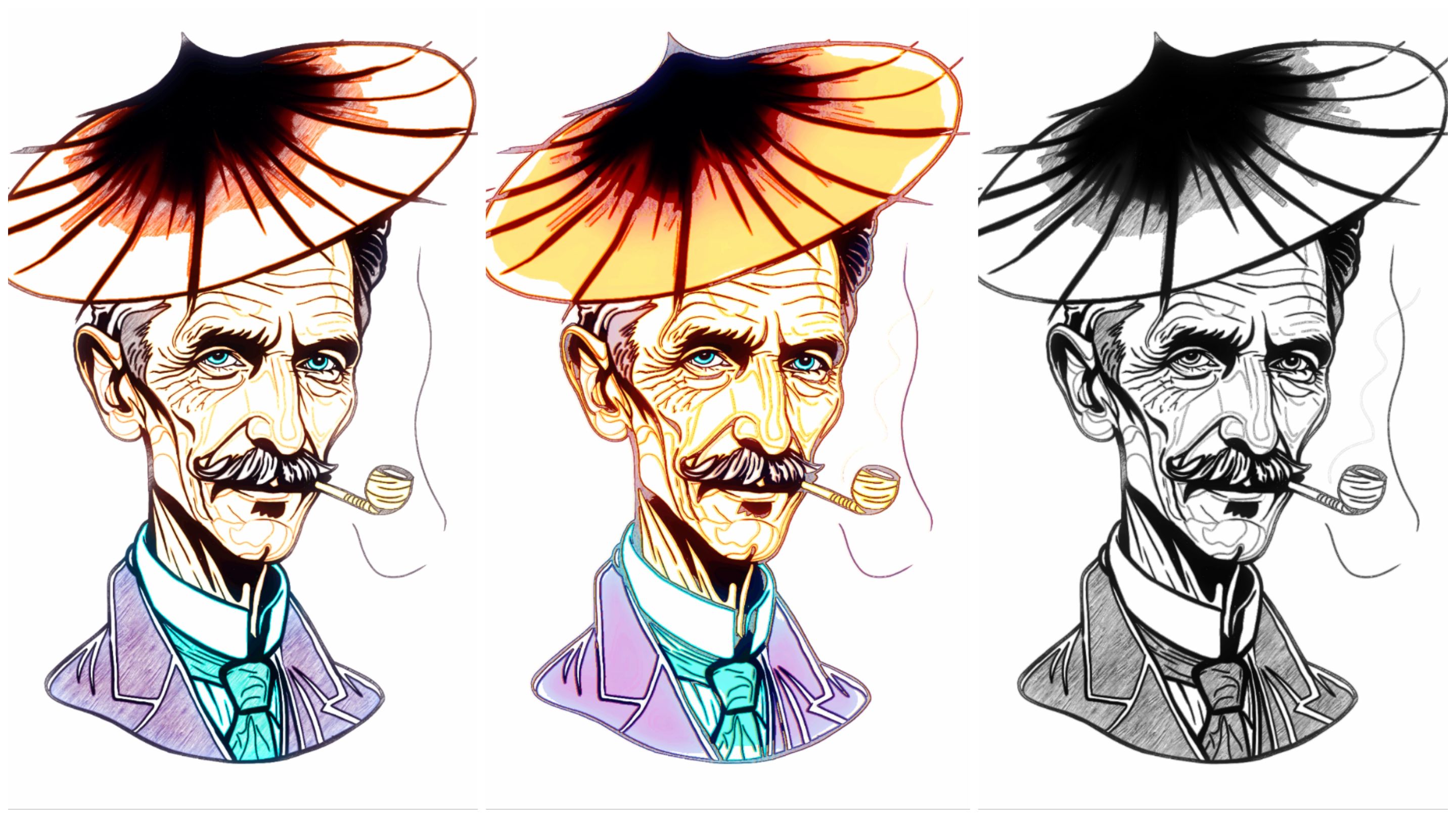 fanart old nikola tesla comic portrait 5.jpg