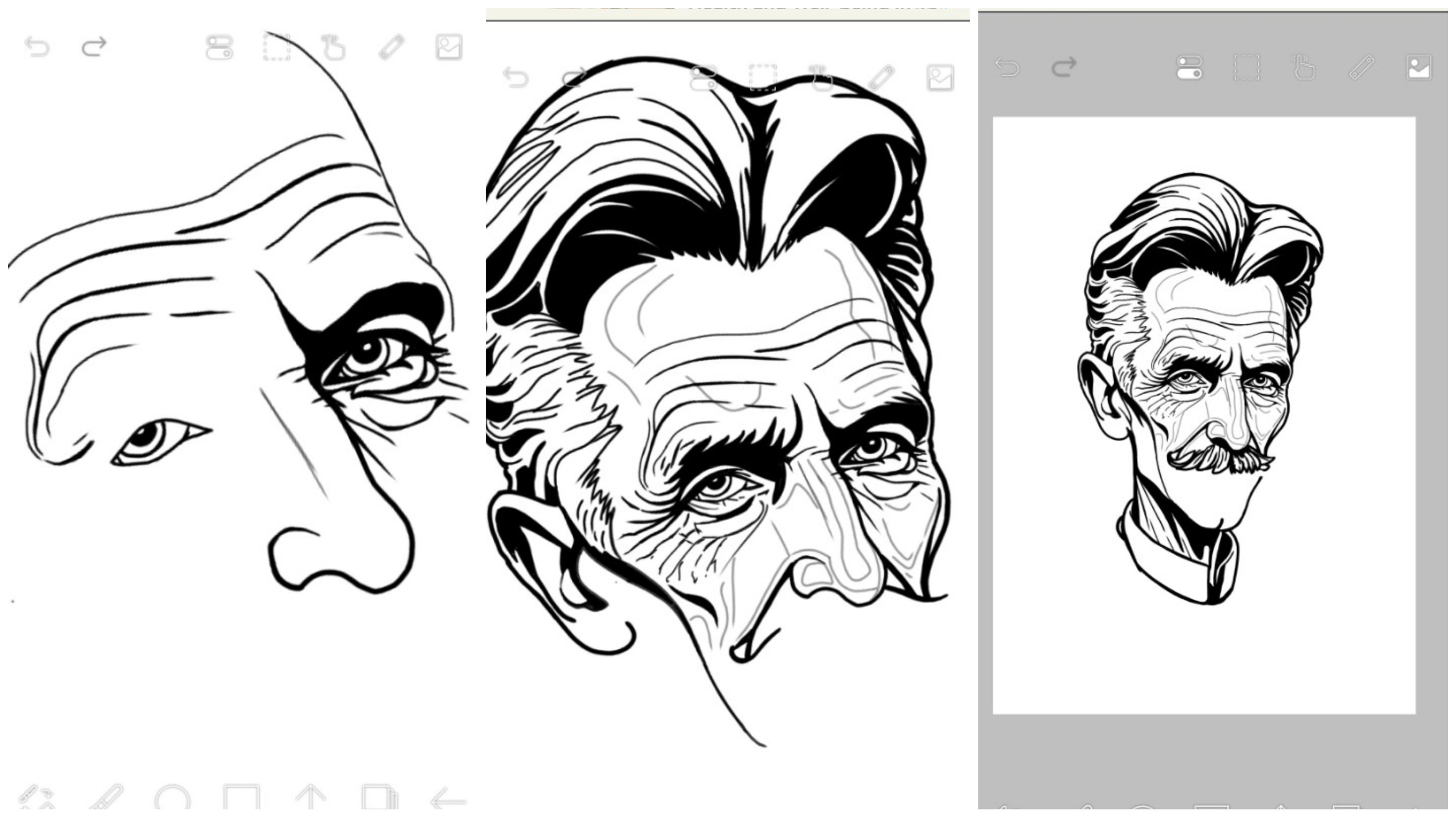fanart old nikola tesla comic portrait 1.jpg