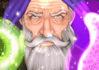 splinterlands fanart Alric Stormbringer gif 4.gif
