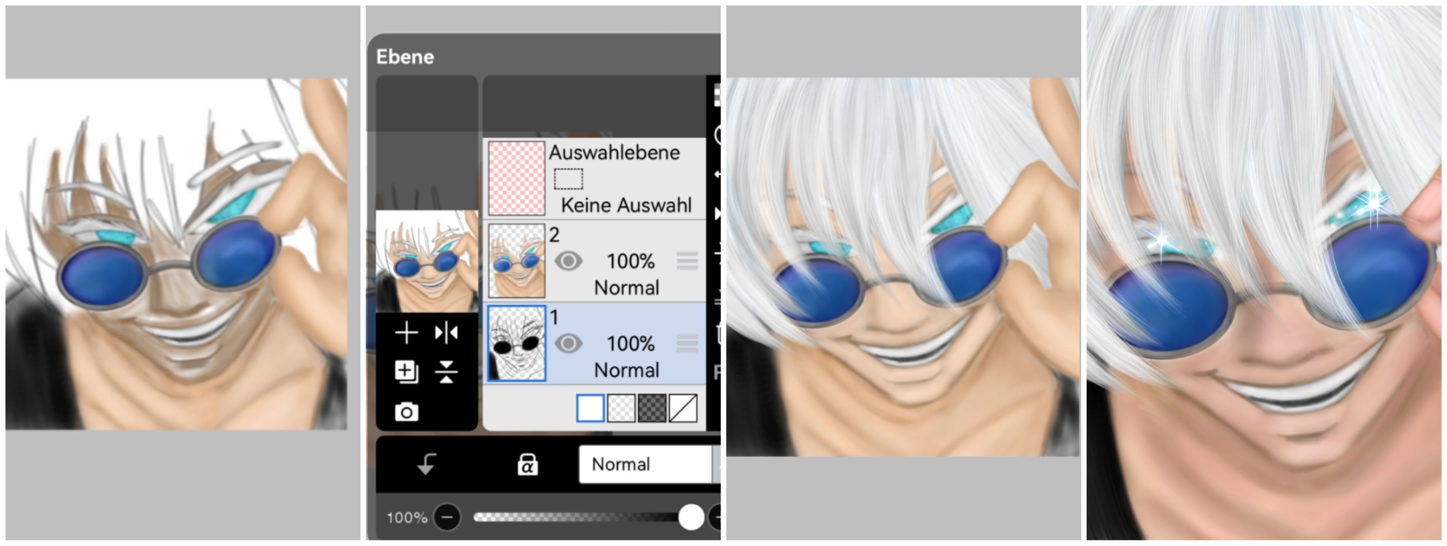 surrealworld fanart jjk satoru Gojo fifth drawing step 2.jpg