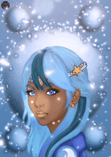 holozing Fanart water healer female variation (with walli) gif 4.gif