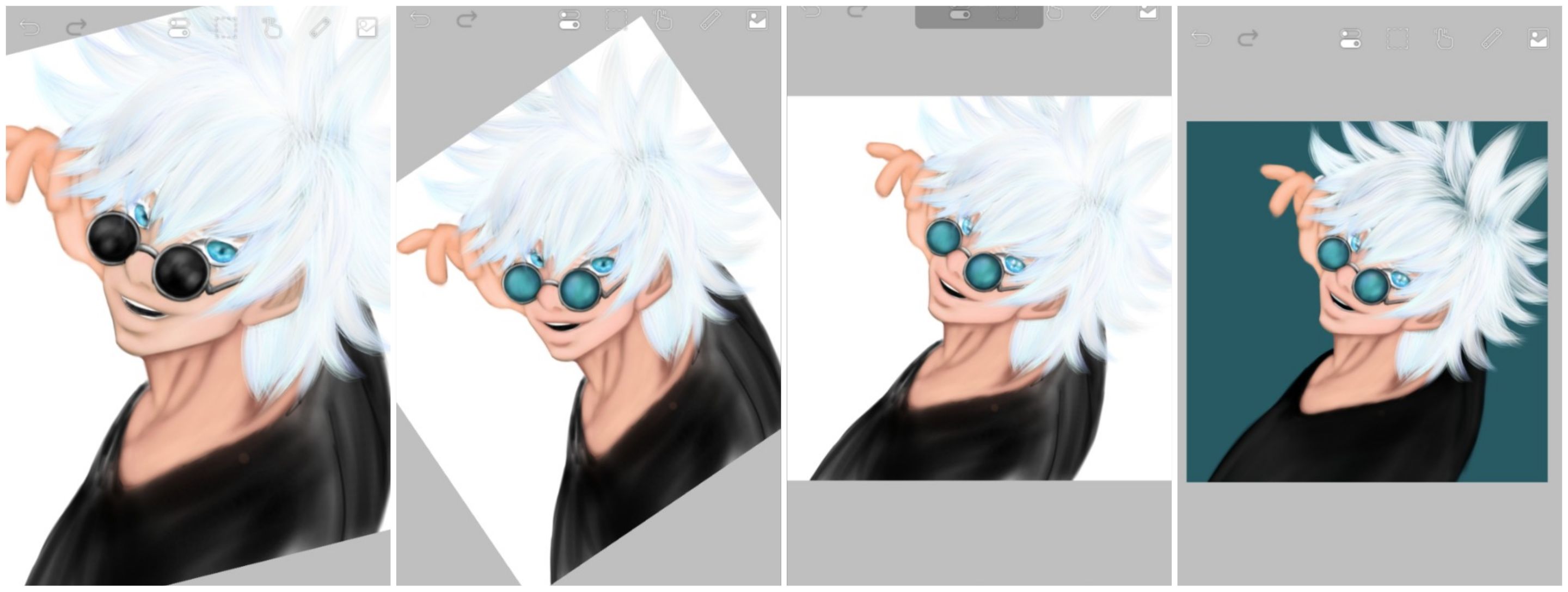 surrealworld fanart jjk satoru Gojo third drawing step 4.jpg