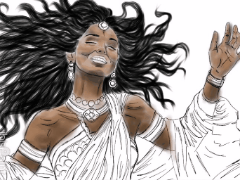 holozing Fanart dancing light healer part of process.gif