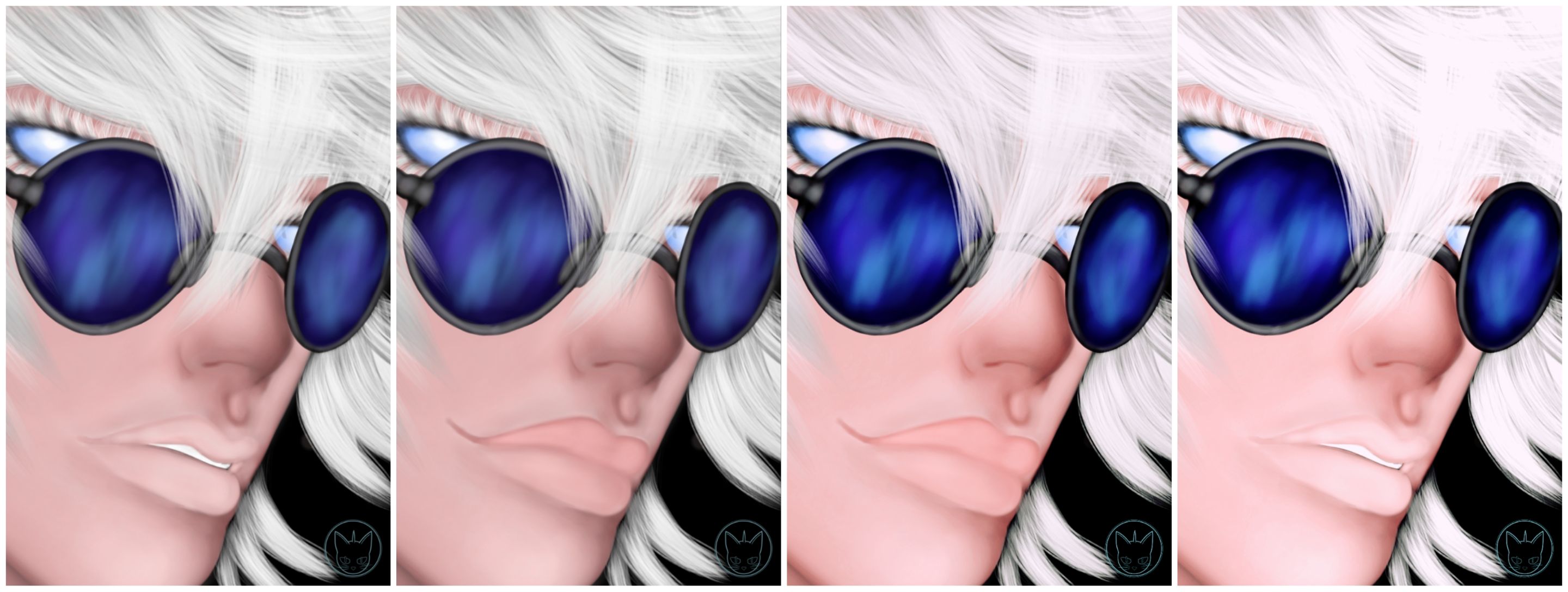 surrealworld fanart jjk satoru Gojo fourth drawing step 3.jpg