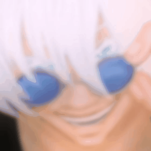 surrealworld fanart jjk satoru Gojo fifth drawing gif 5.gif