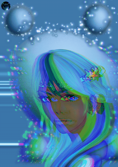 holozing Fanart water healer female variation (with walli) gif 2.gif