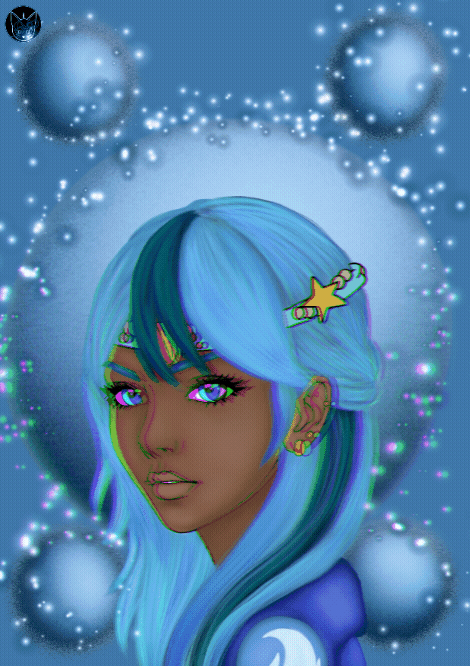 holozing Fanart water healer female variation (with walli)  gif 3.gif