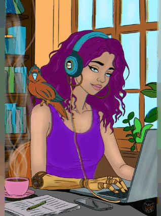 splinterlands fanart runemancer Florre gif movement 2.gif