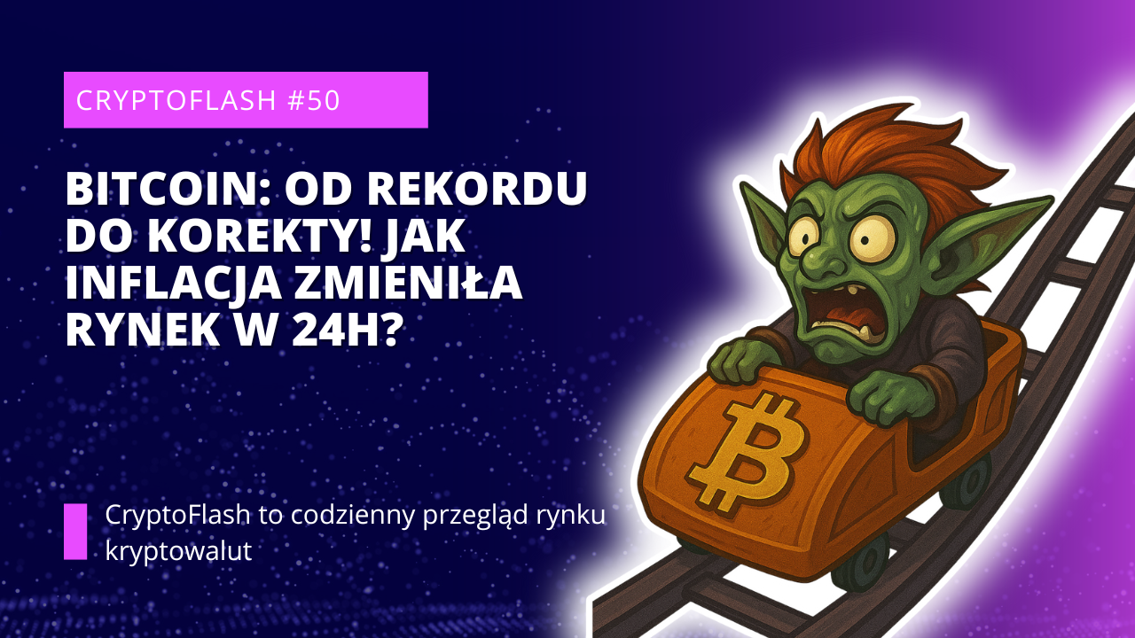CryptoFlash #50 - BITCOIN Od Rekordu do Korekty! Jak Inflacja Zmieniła Rynek w 24h.png