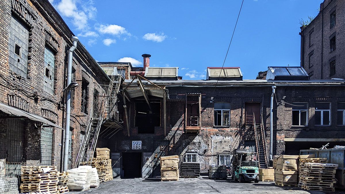 The Red Triangle factory 