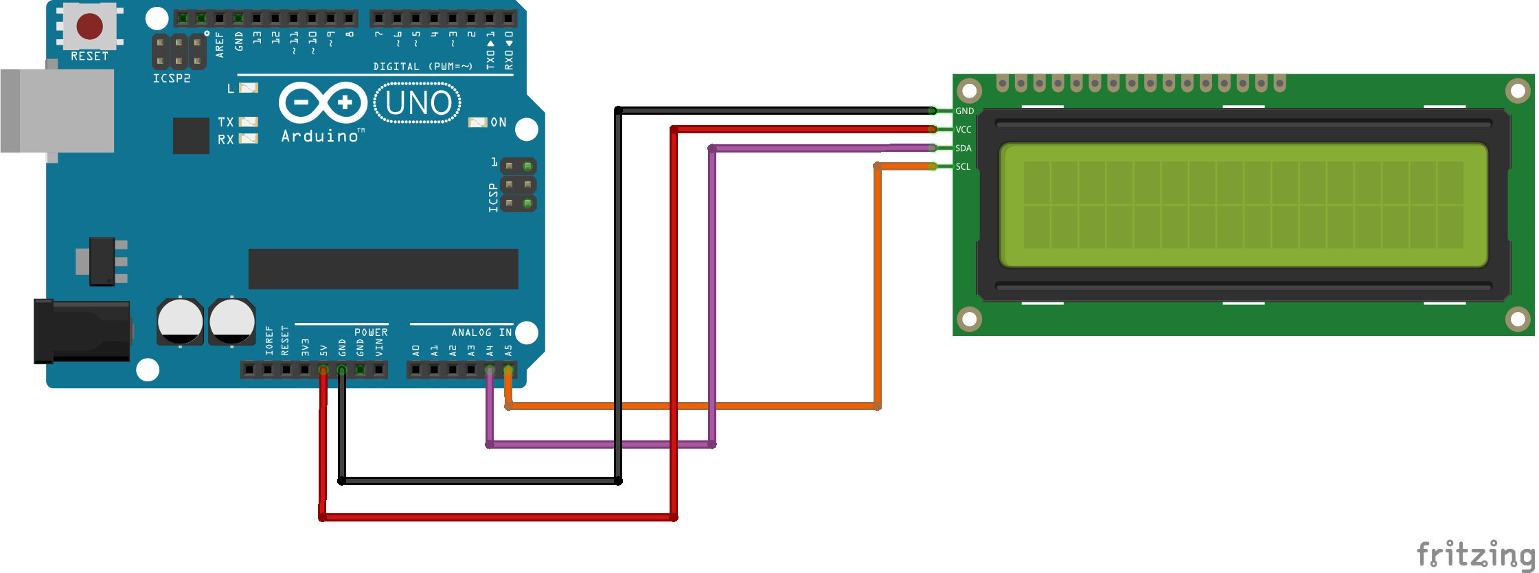 HOW TO INTERFACE LCD SCREEN WITH ARDUINO USING I2C LCD DRIVER MODULE