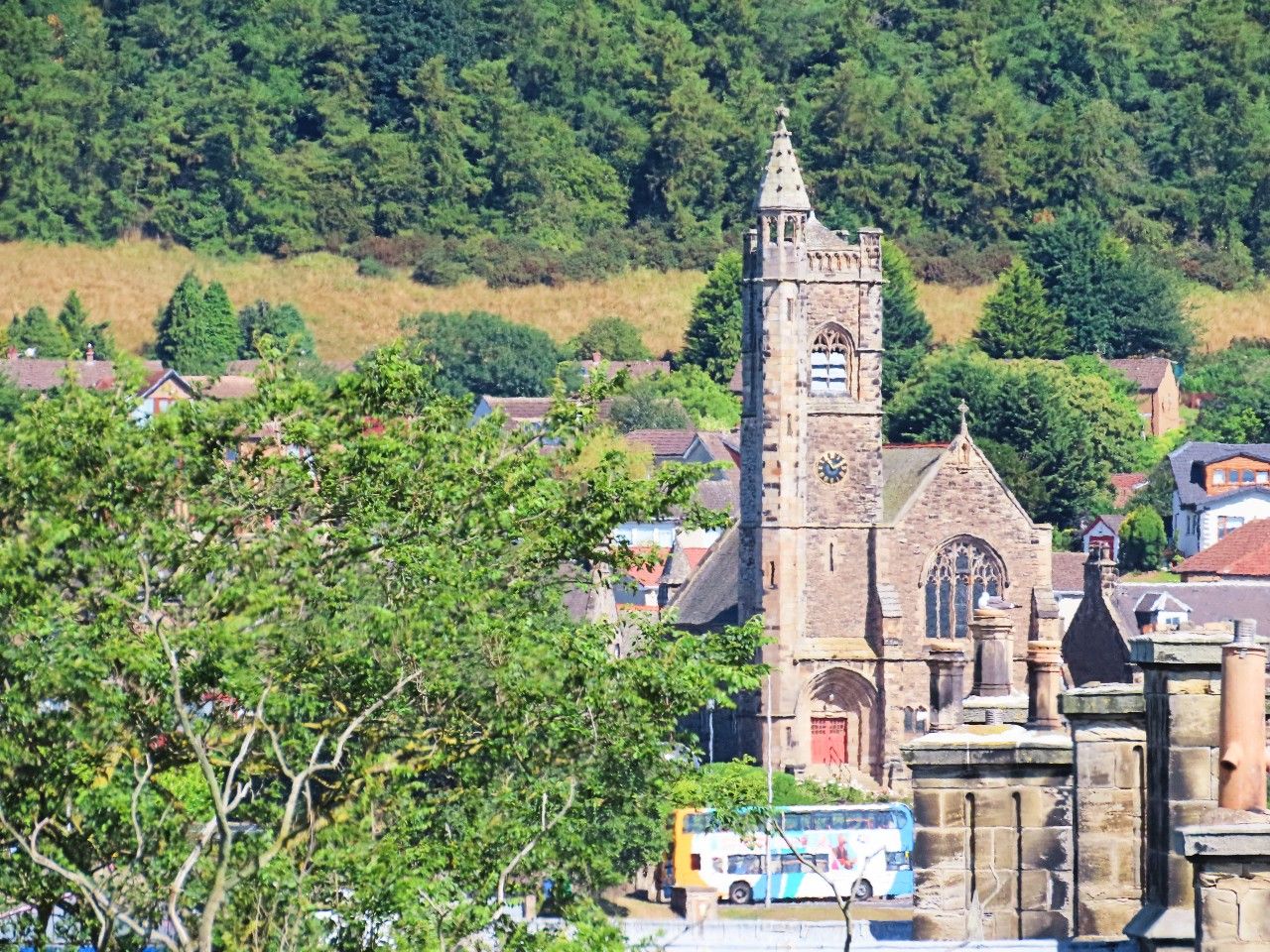 burntisland church from beach.jpg