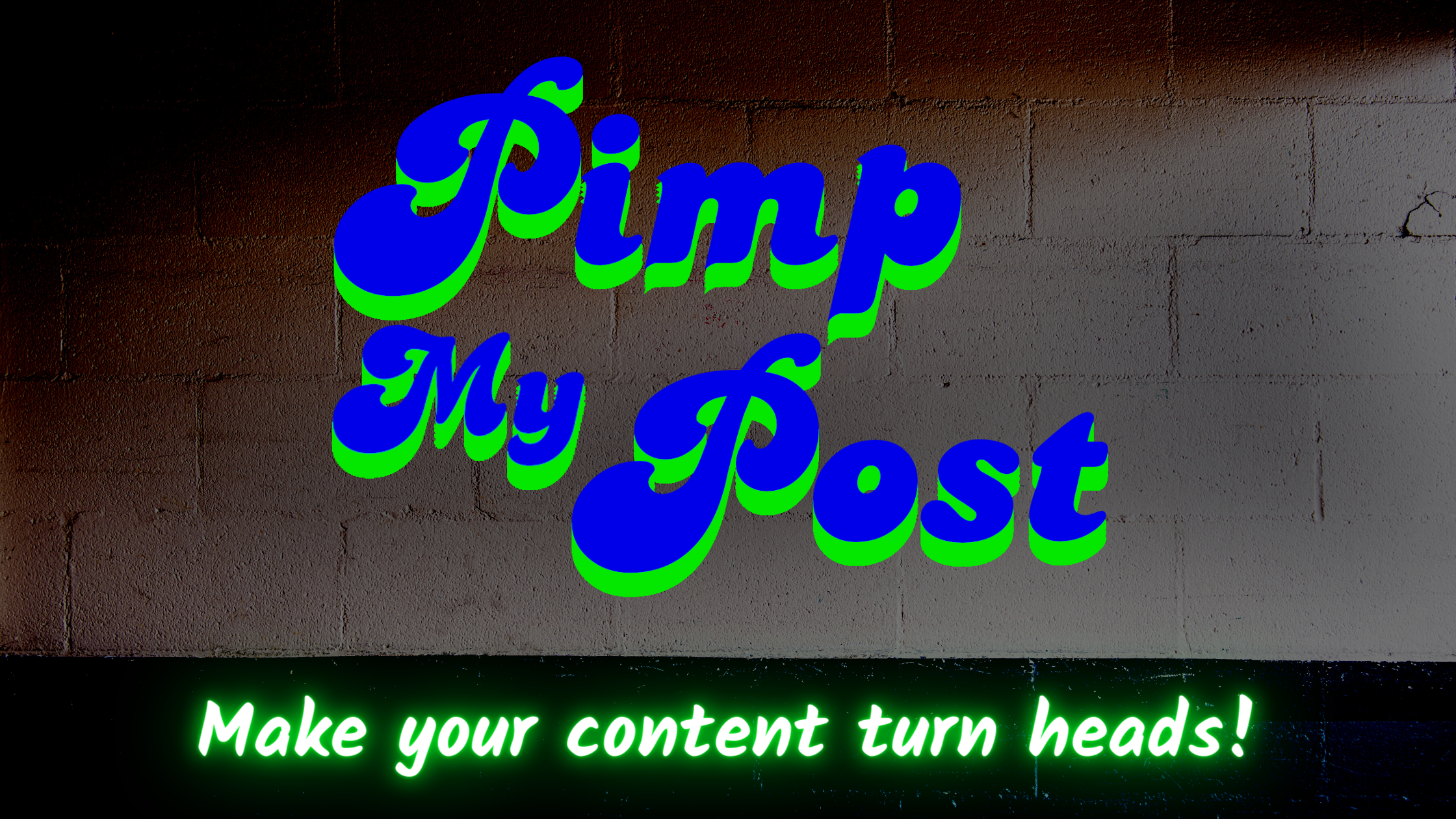 Pimp My Post | Professional English Proofreading, Editing and Post Formatting Services
