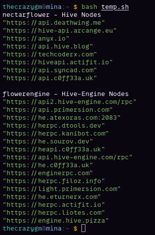 Node Lists