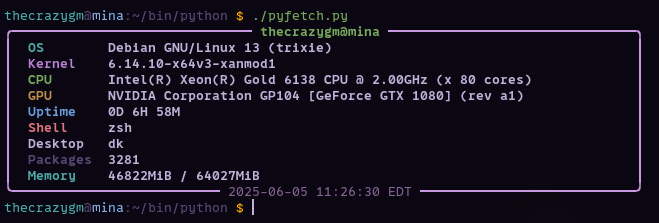 Python Fetch Utility