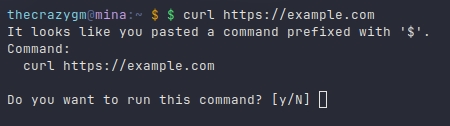 Hey dumbass, don't blindly paste things you see on the internet!
