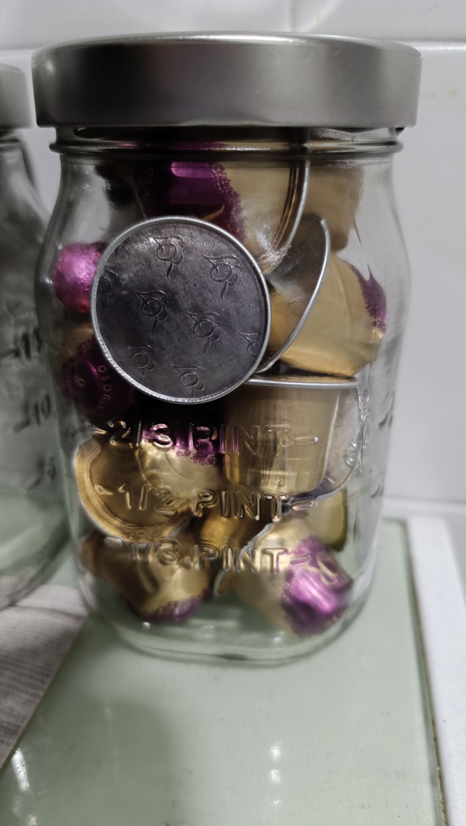 Easter egg inside coffee cup jar.jpg